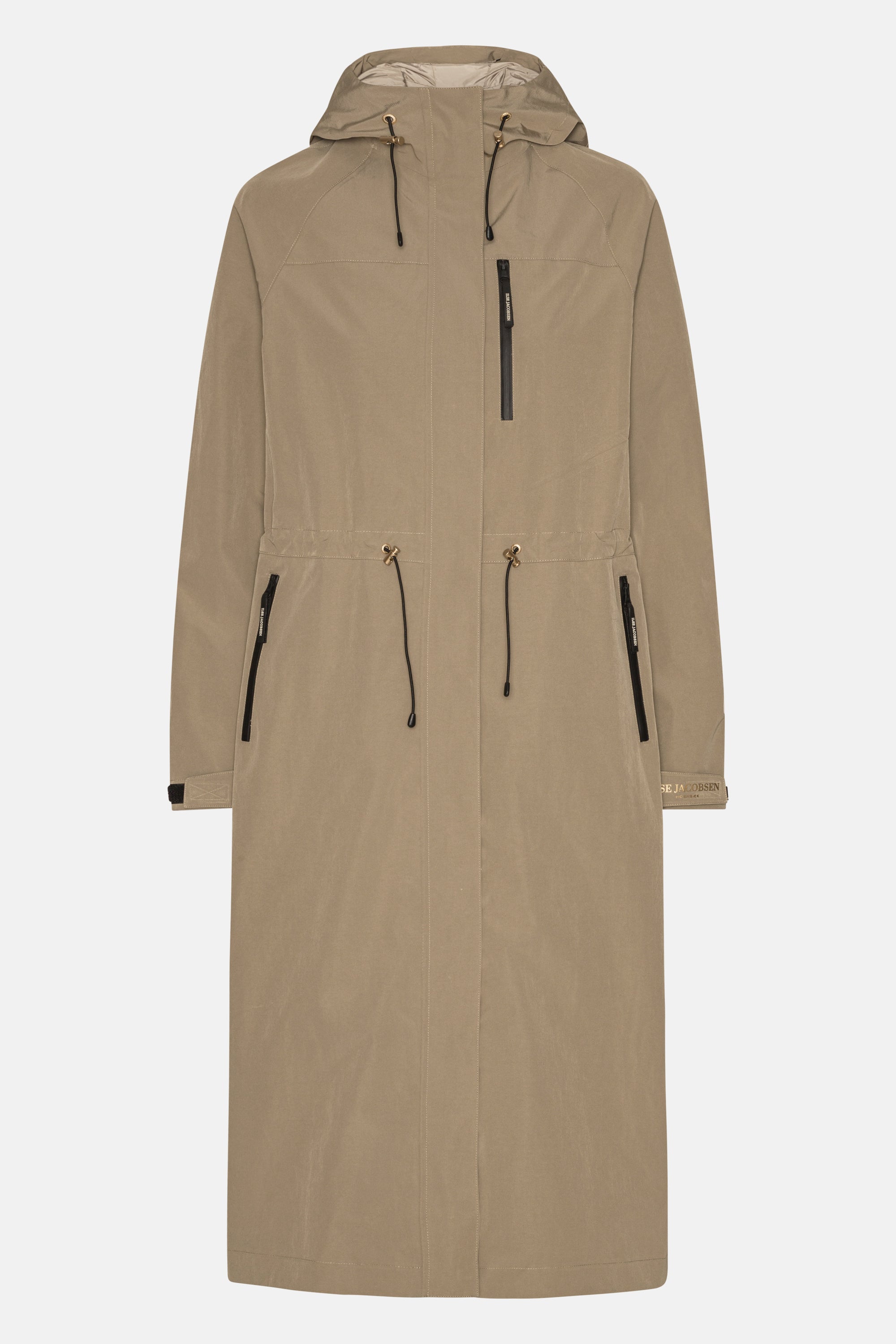 Impermeable Técnico Largo - Greige